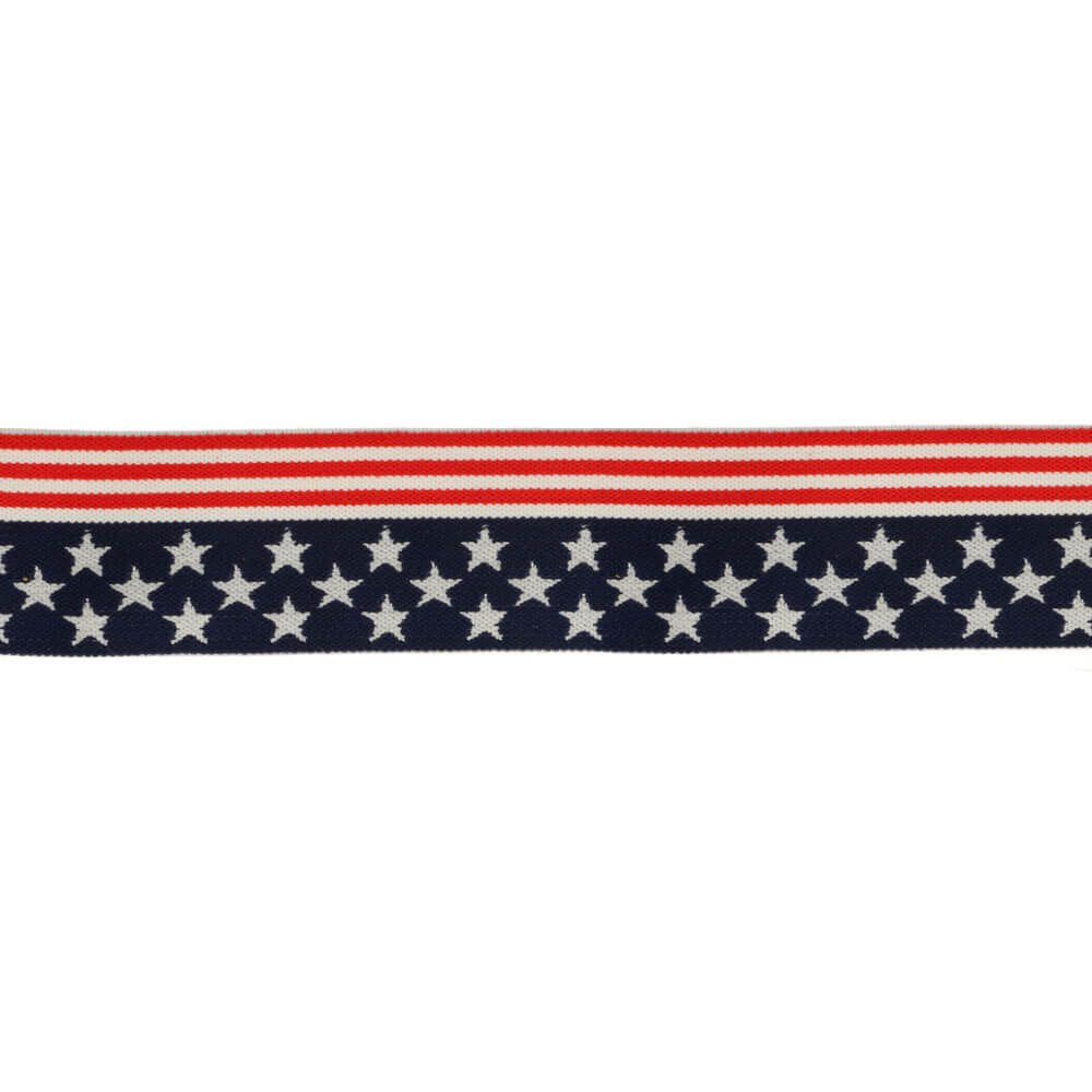 [60182] Elastiek Amerikaanse vlag 40mm
