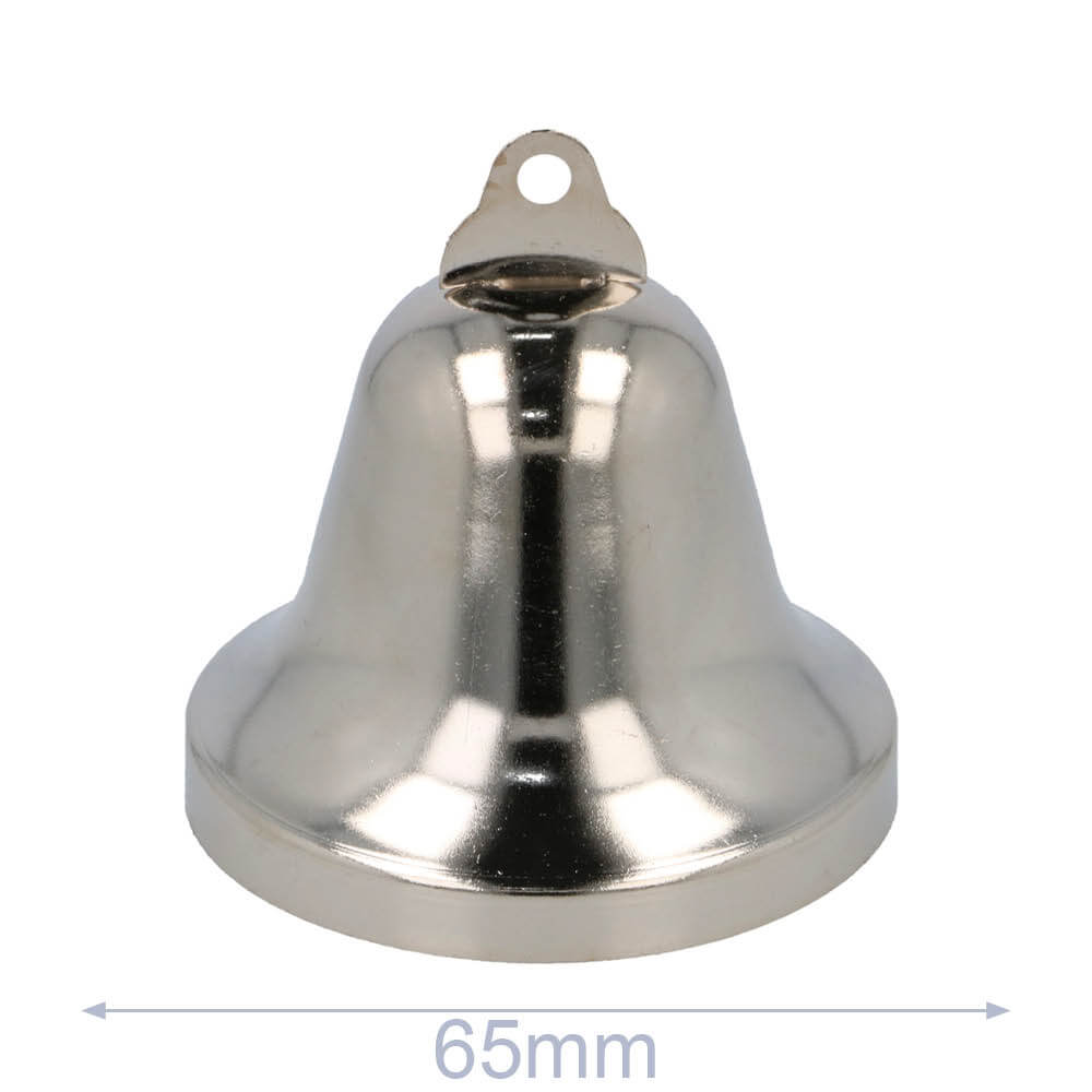 Klokken 65mm - zilver