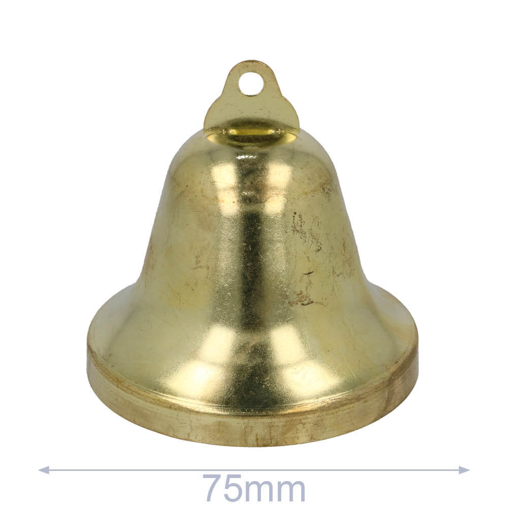 Klokken 75mm- goud
