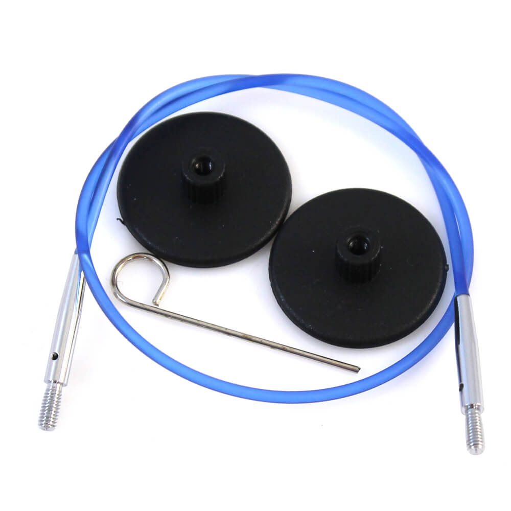 KnitPro Kabel 50cm blauw 