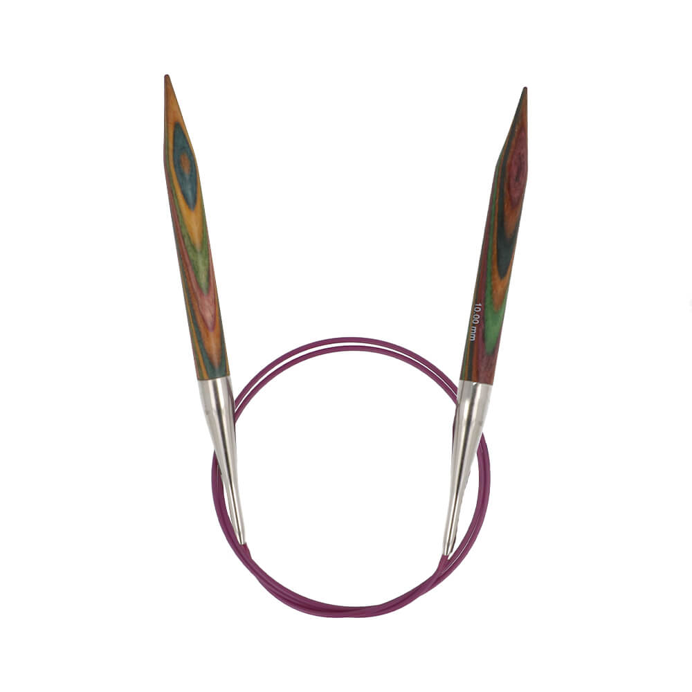 KnitPro Symfonie rondbreinaalden 80cm 10.00mm 