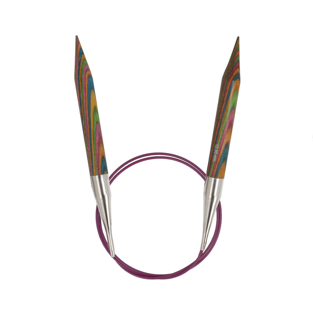 KnitPro Symfonie rondbreinaalden 80cm 12.00mm 