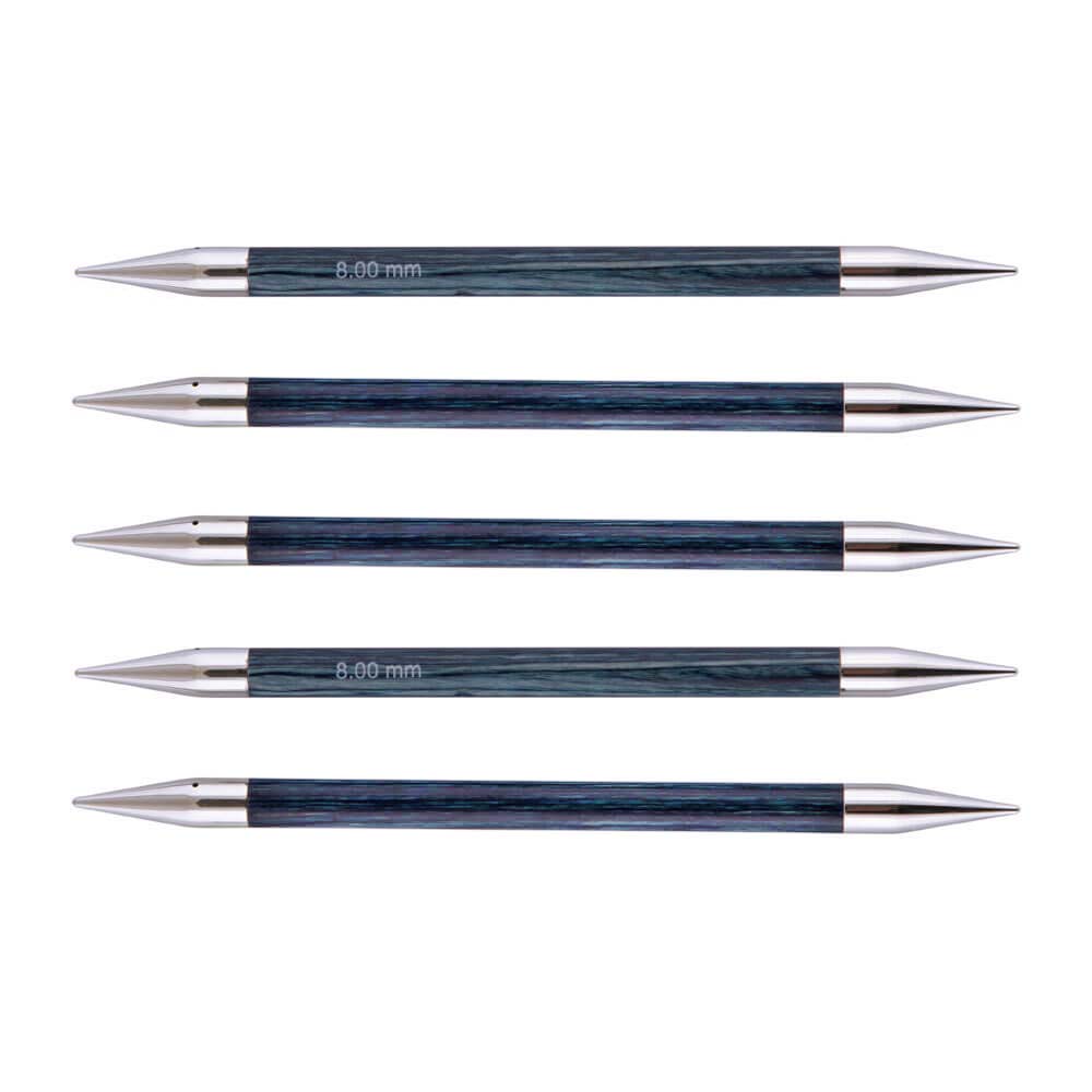 KnitPro Royale sokkennaalden 15cm 8.00mm 