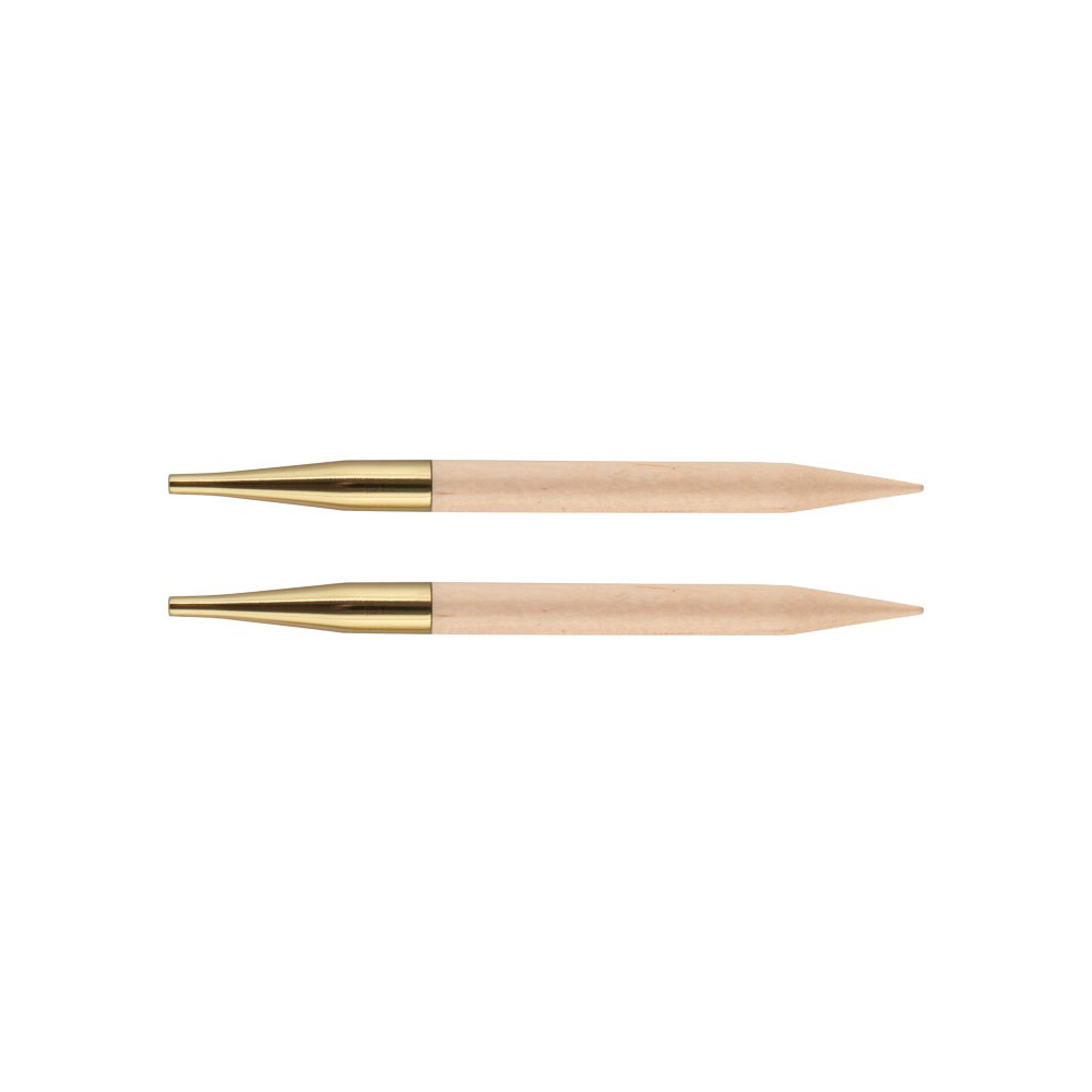 KnitPro Basix Birch verwisselb. breipunten spcl 3.50mm 