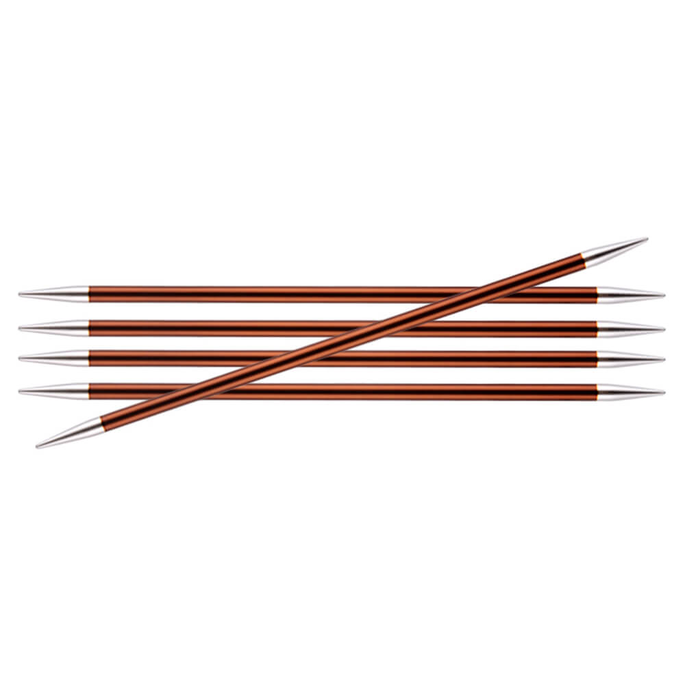 KnitPro Zing sokkennaalden 15cm 5.50mm 