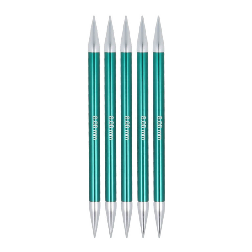 KnitPro Zing sokkennaalden 15cm 8.00mm 