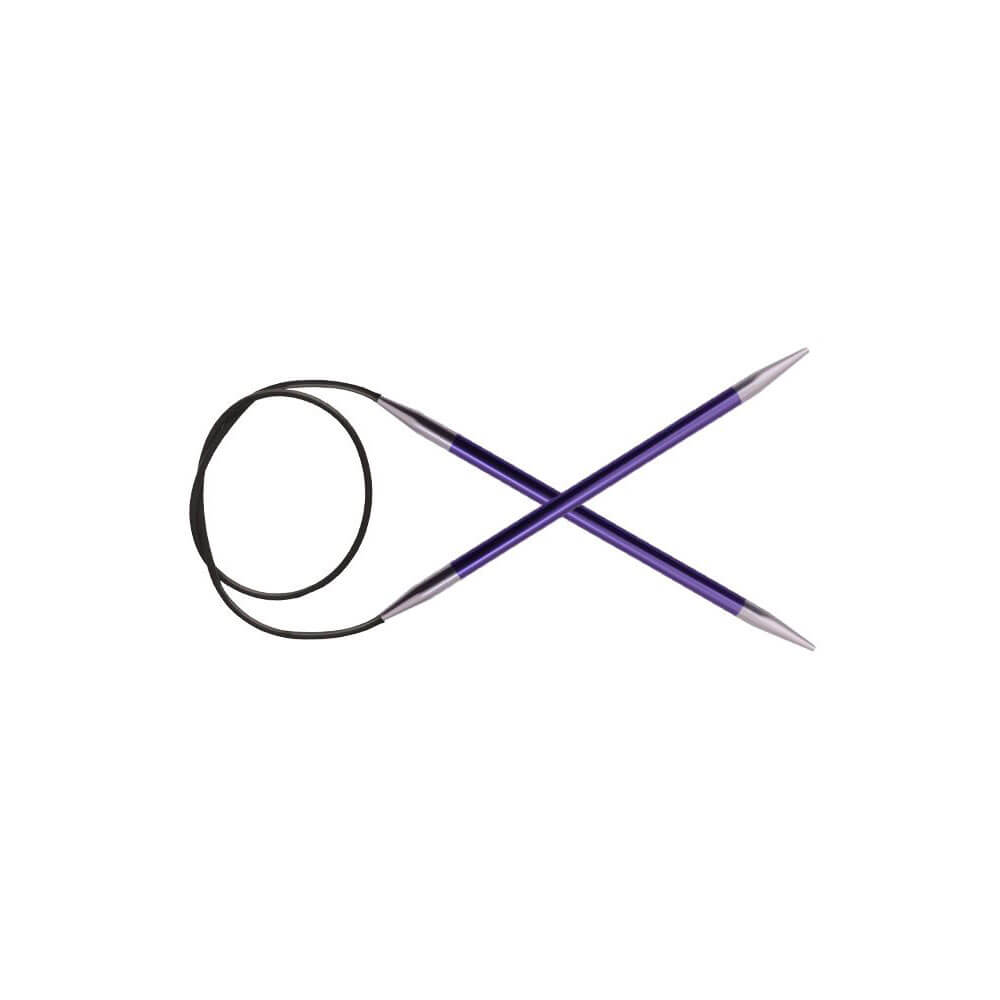 KnitPro Zing rondbreinaalden 80cm 3.75mm 