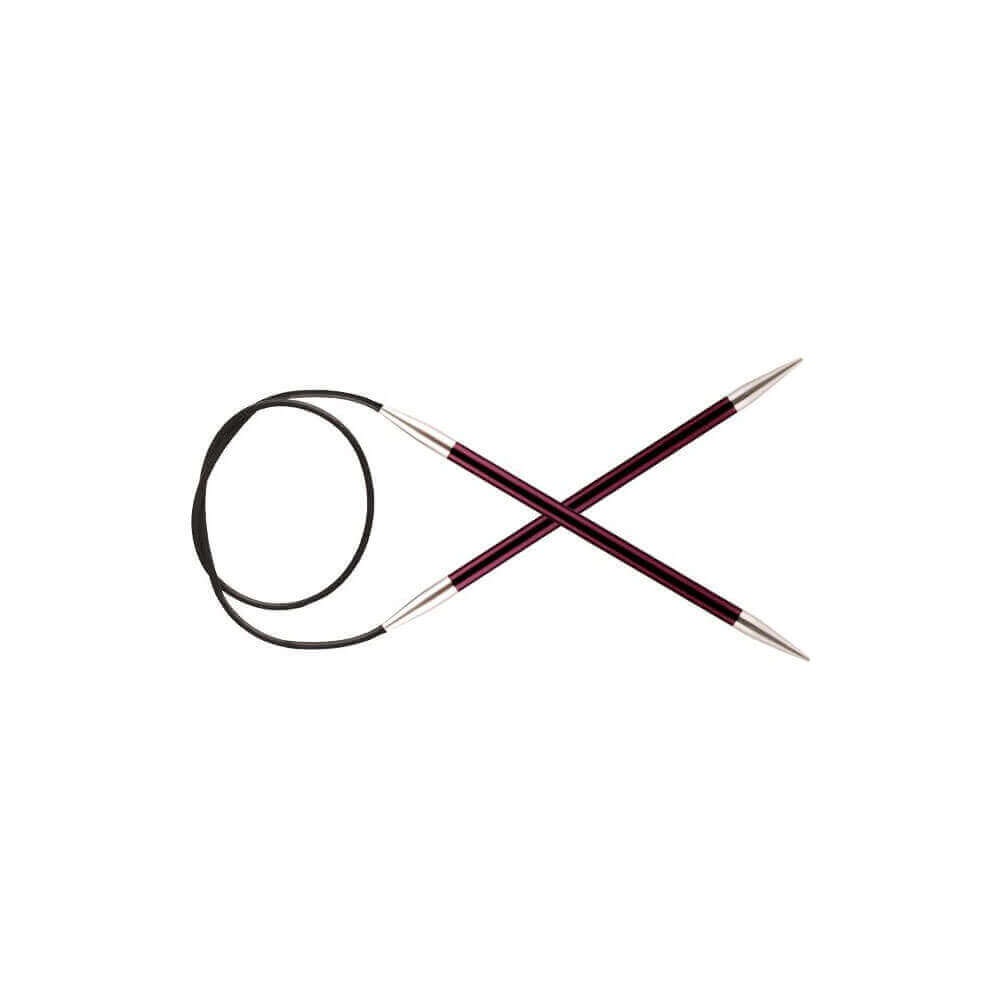KnitPro Zing rondbreinaalden 120cm 6.00mm 