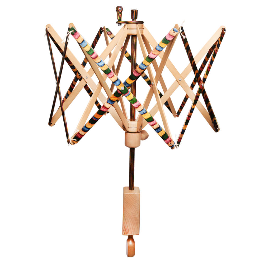 KnitPro Signature parapluhaspel met houder 