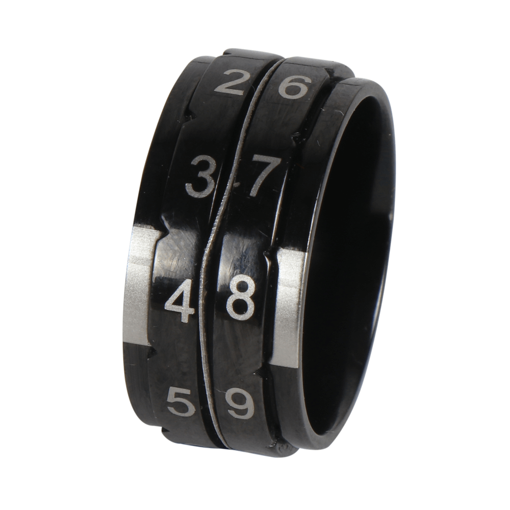 KnitPro Toerenteller ring maat 9 - 19,0mm - zwart 