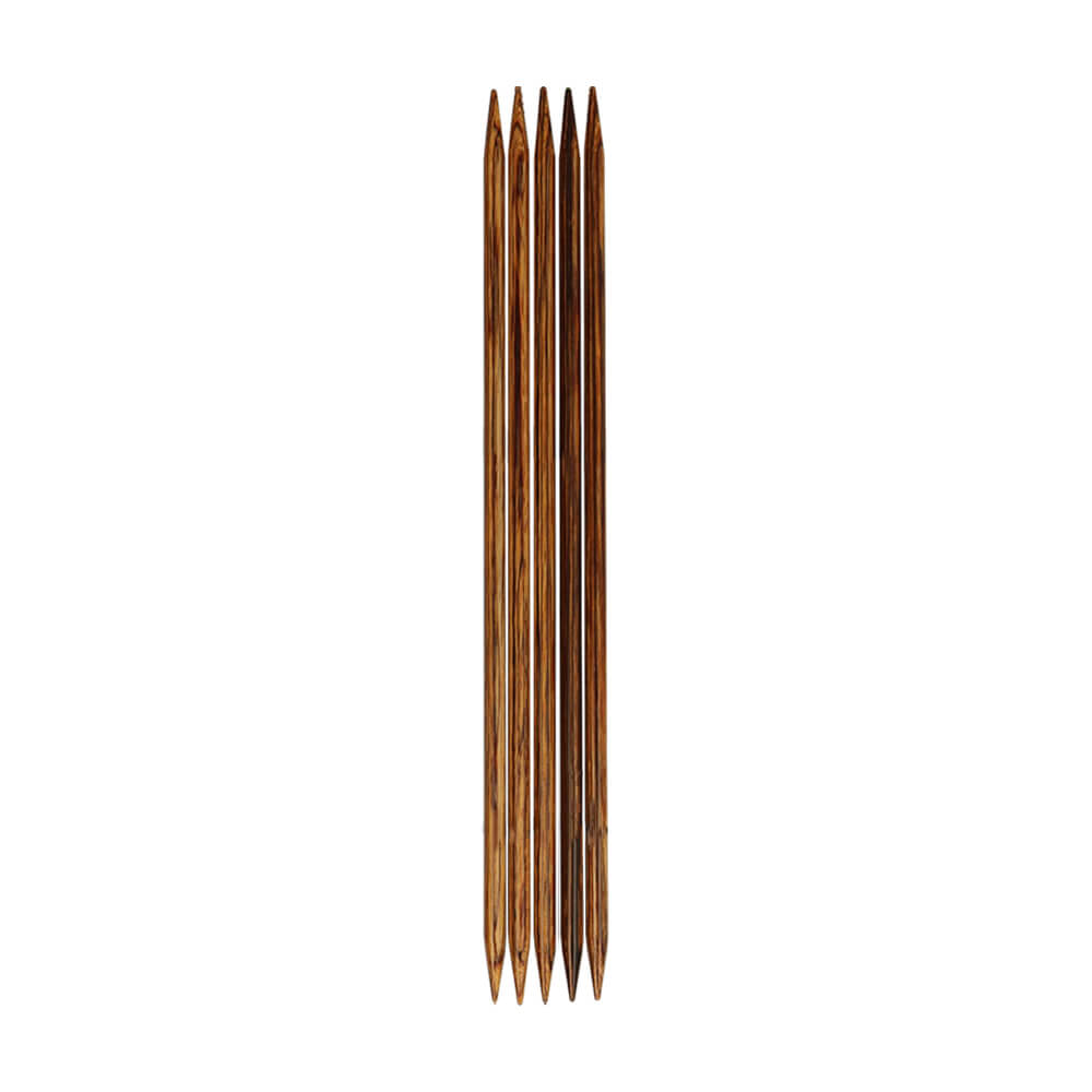 KnitPro Ginger sokkennaalden 20cm 6.00mm 