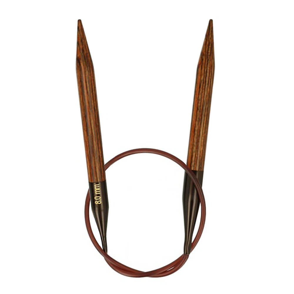 KnitPro Ginger rondbreinaalden 40cm 8.00mm 