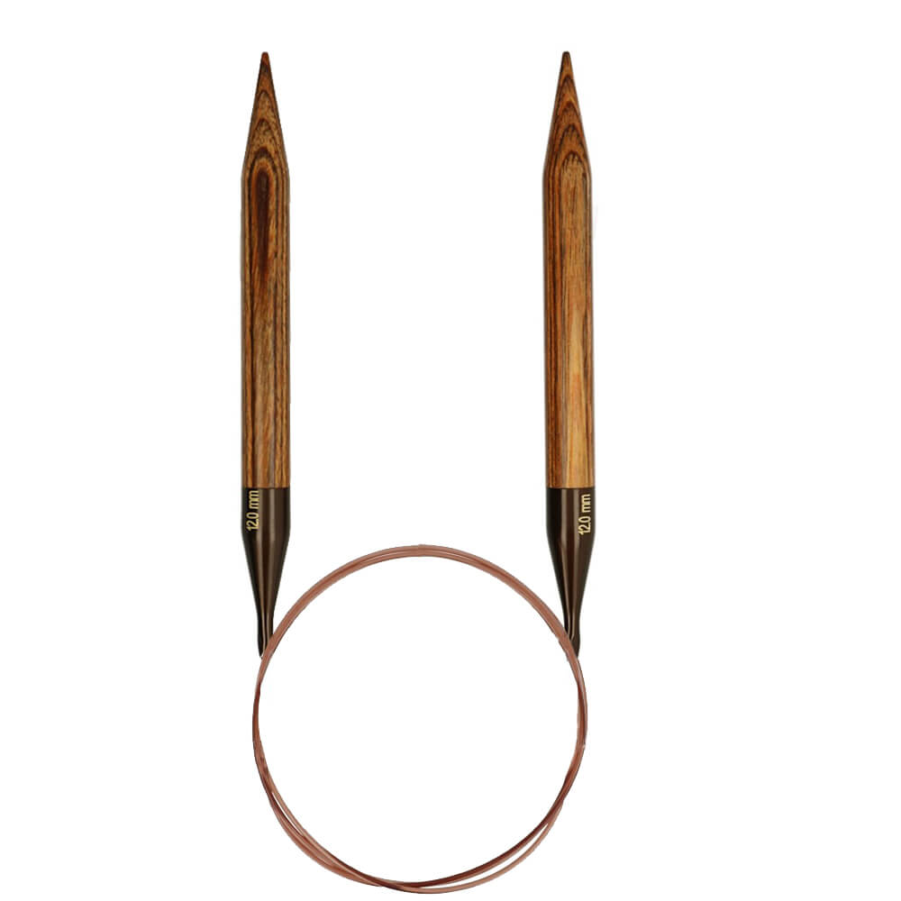 KnitPro Ginger rondbreinaalden 80cm 12.00mm 
