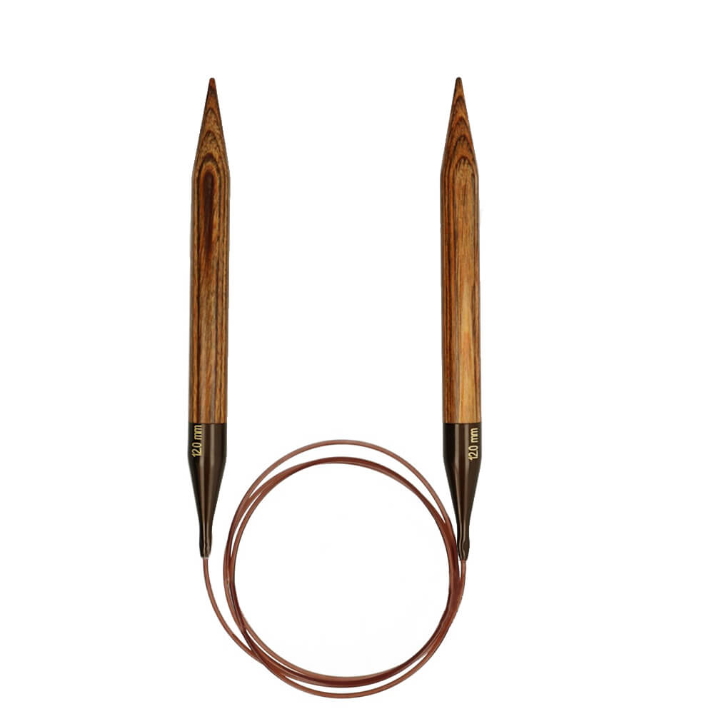 KnitPro Ginger rondbreinaalden 100cm 12.00mm 