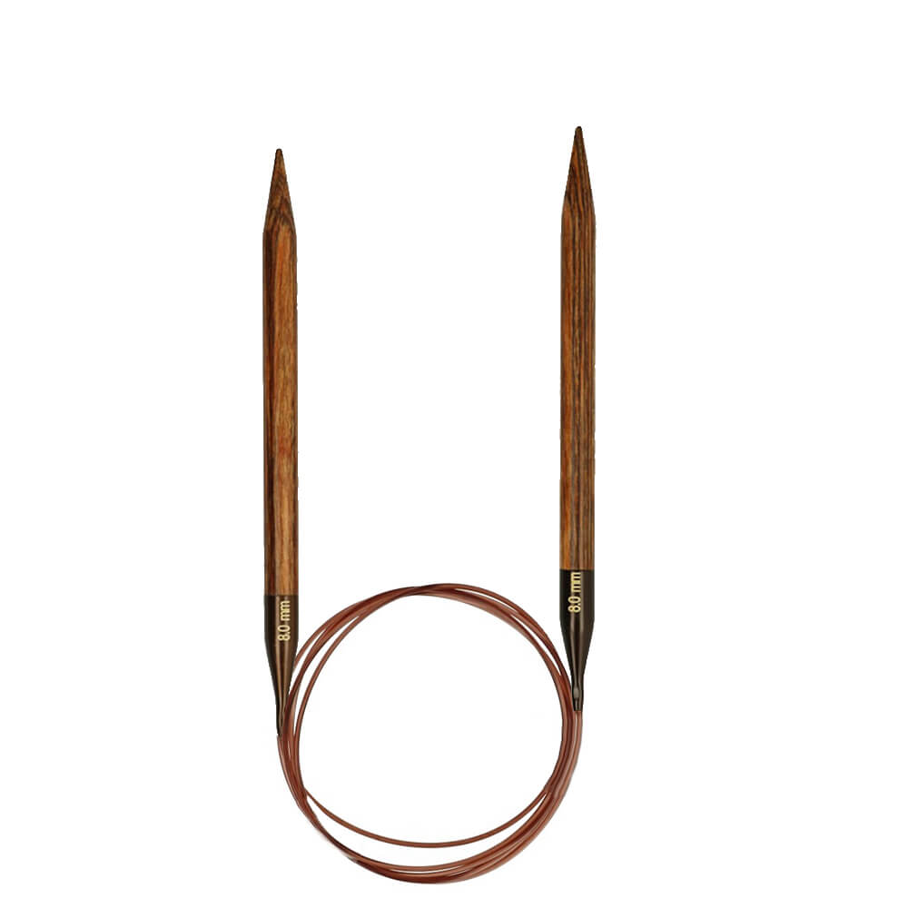 KnitPro Ginger rondbreinaalden 120cm 8.00mm 