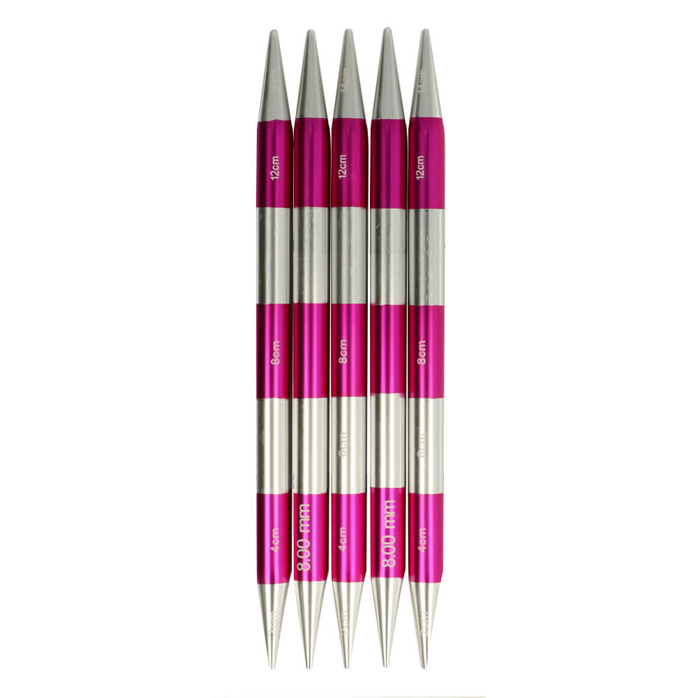 KnitPro SmartStix sokkennaalden 14cm 8.00mm 