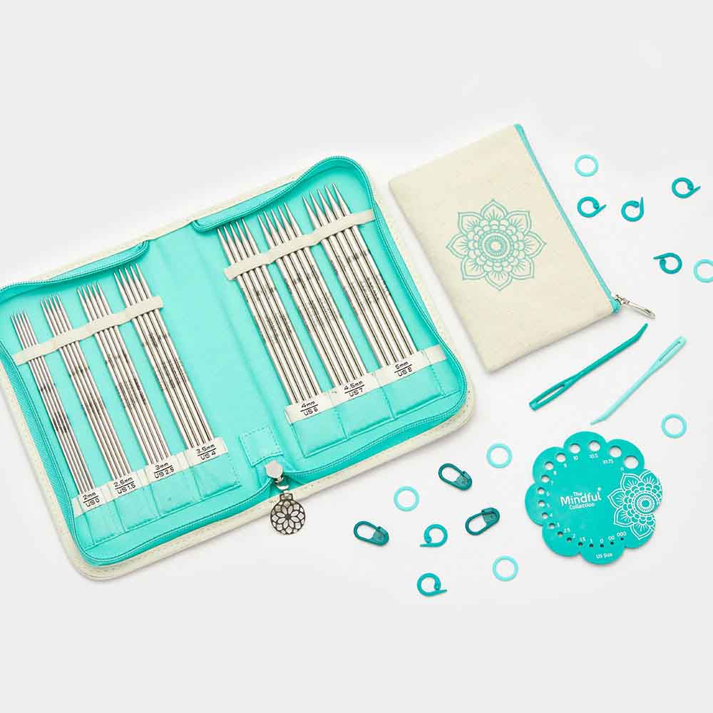 KnitPro Sokkennaaldenset Grateful 15cm 2.00-5.00mm 