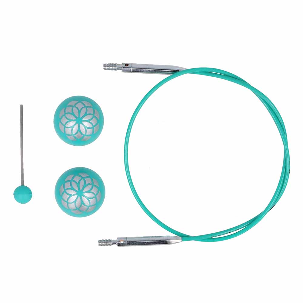 KnitPro Swivel 360° Verwis. kabel voor 50cm naald 