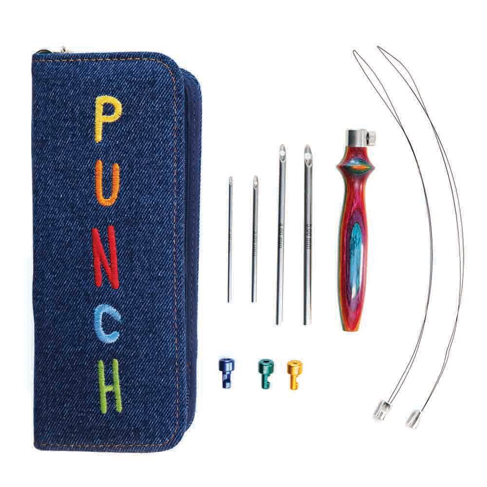 KnitPro Punch needle set Vibrant Wood 