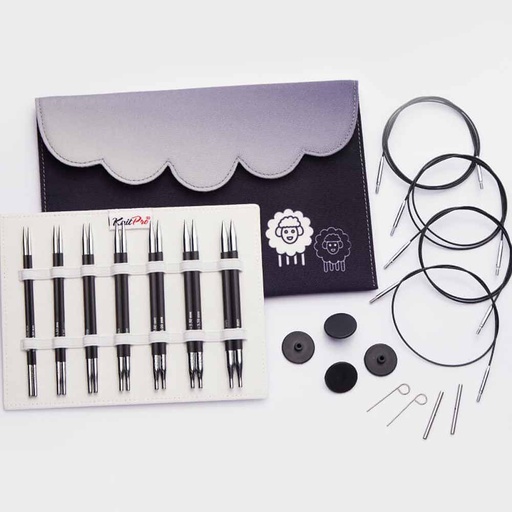 KnitPro Karbonz verwisselbare naaldenset deluxe 