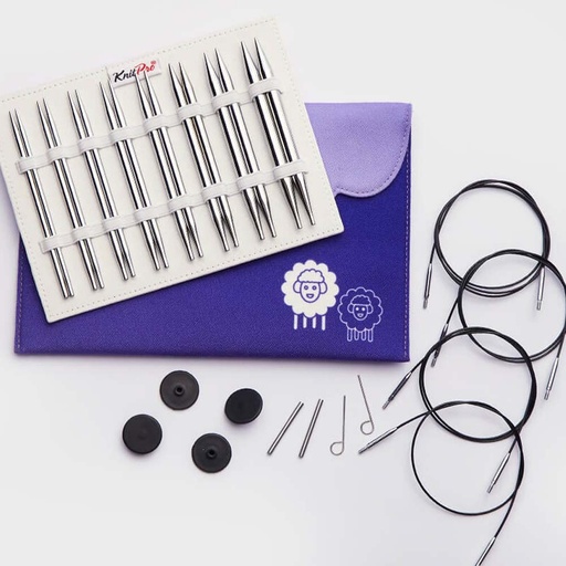 KnitPro Nova Metal verwisselbare naaldenset deluxe 