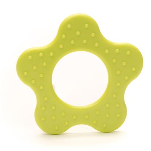 Bijtring Bloem noppen  2 st 547