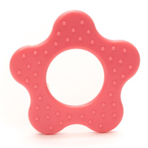 Bijtring Bloem noppen  2 st