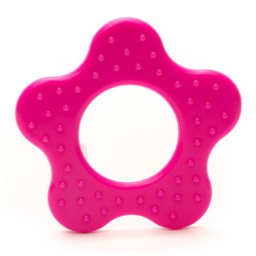 Bijtring Bloem noppen  2 st 786