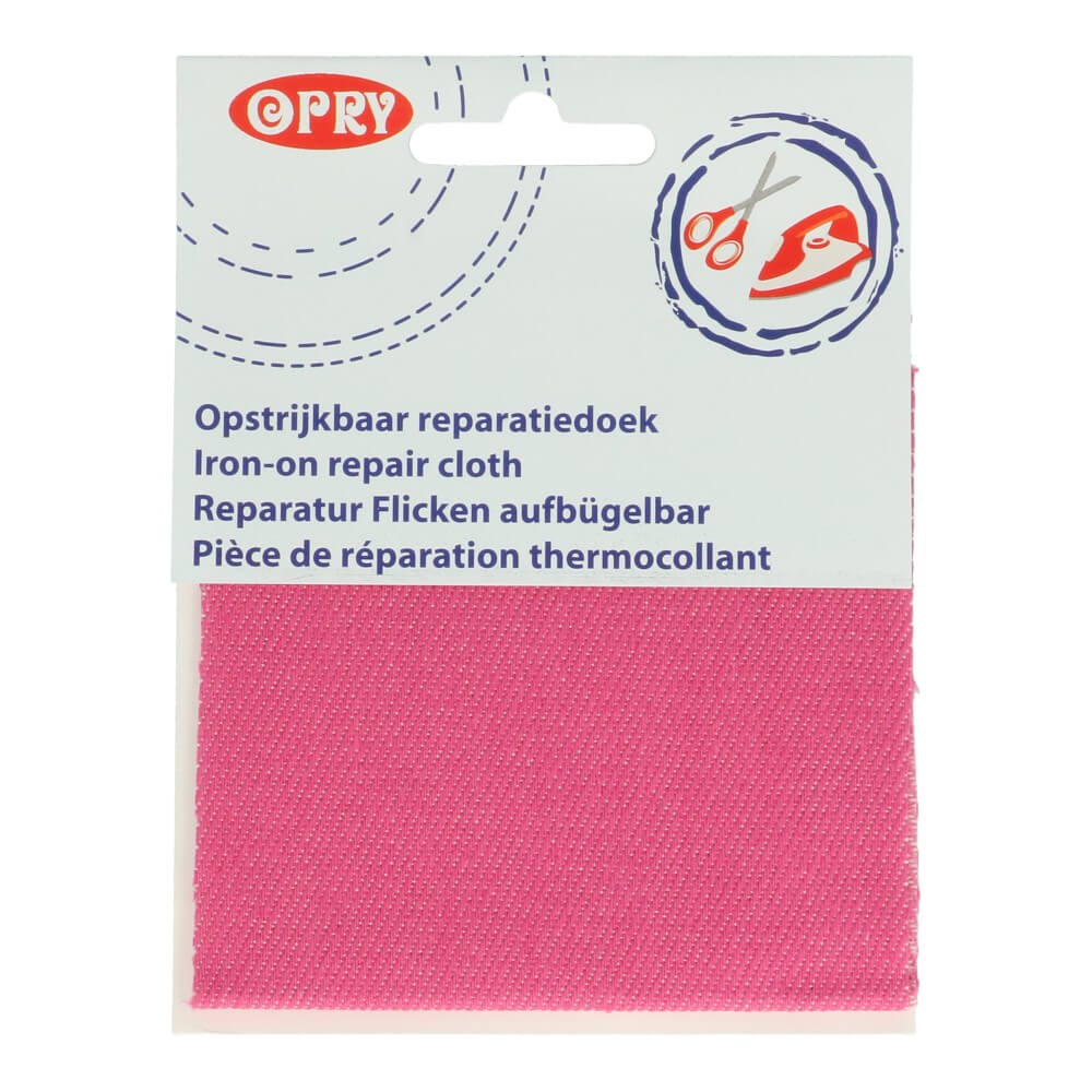 Opry Reparatiedoek jeans opstrijkbaar 10x40cm color 795