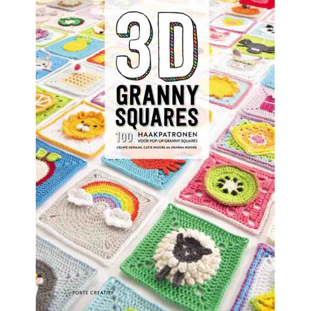 3D Granny squares NL - Semaan, Moore en Moore