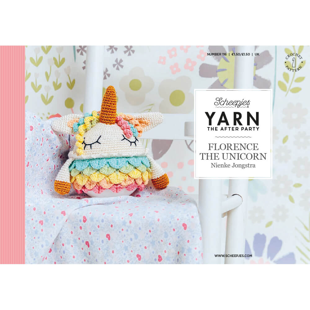 [YTAP116-20UK] Scheepjes YARN The After Party nr.116 Florence The Unicorn UK