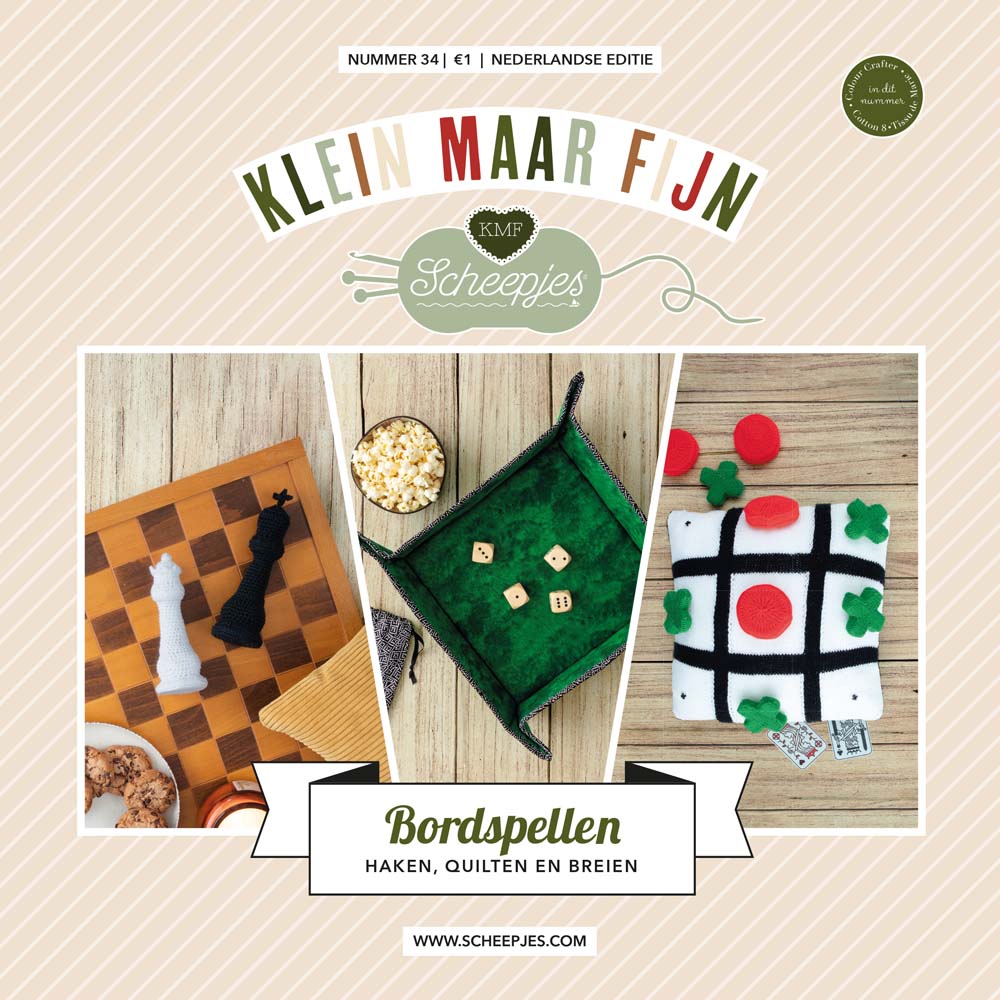 Scheepjes Klein Maar Fijn nr.34 Bordspellen - NL