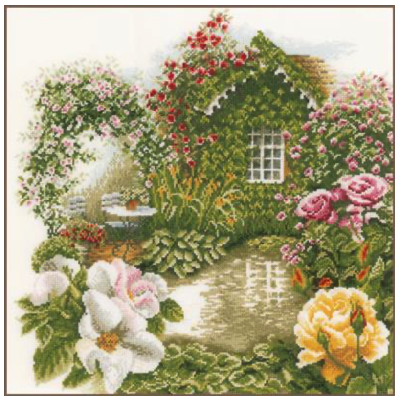 [PN-0008019] Kruissteek 'Rose Garden'