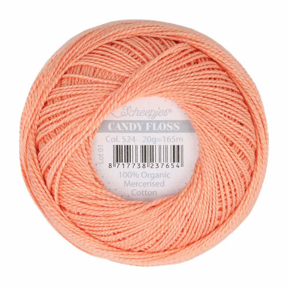 [1706-524] Candy Floss 20gr - 524 Apricot