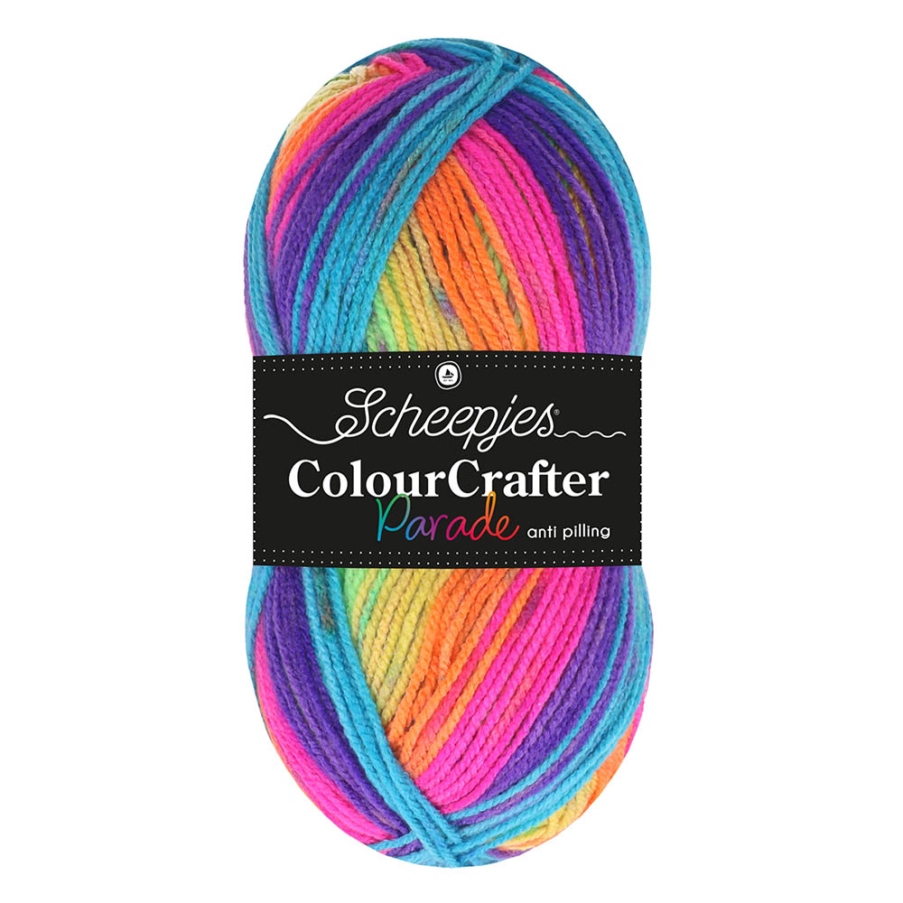 [1684-611] Scheepjes Colour Crafter Parade 100g - 611 Neon Dream