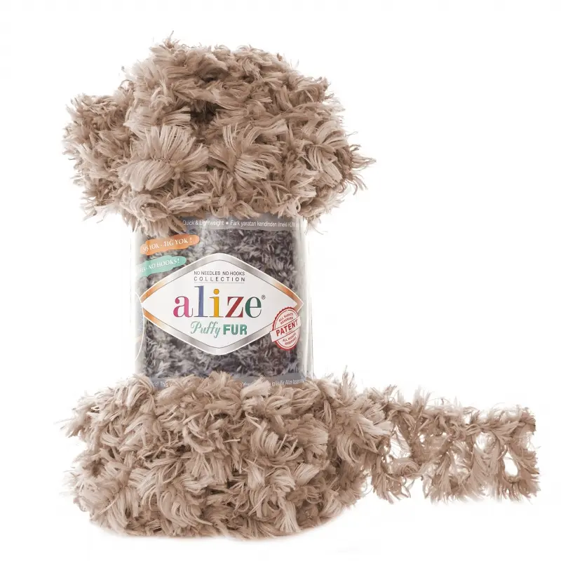 Puffy Fur 6104 Camel