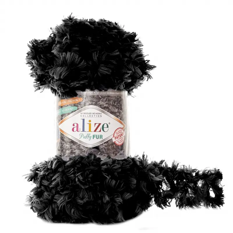 Puffy Fur 6101black