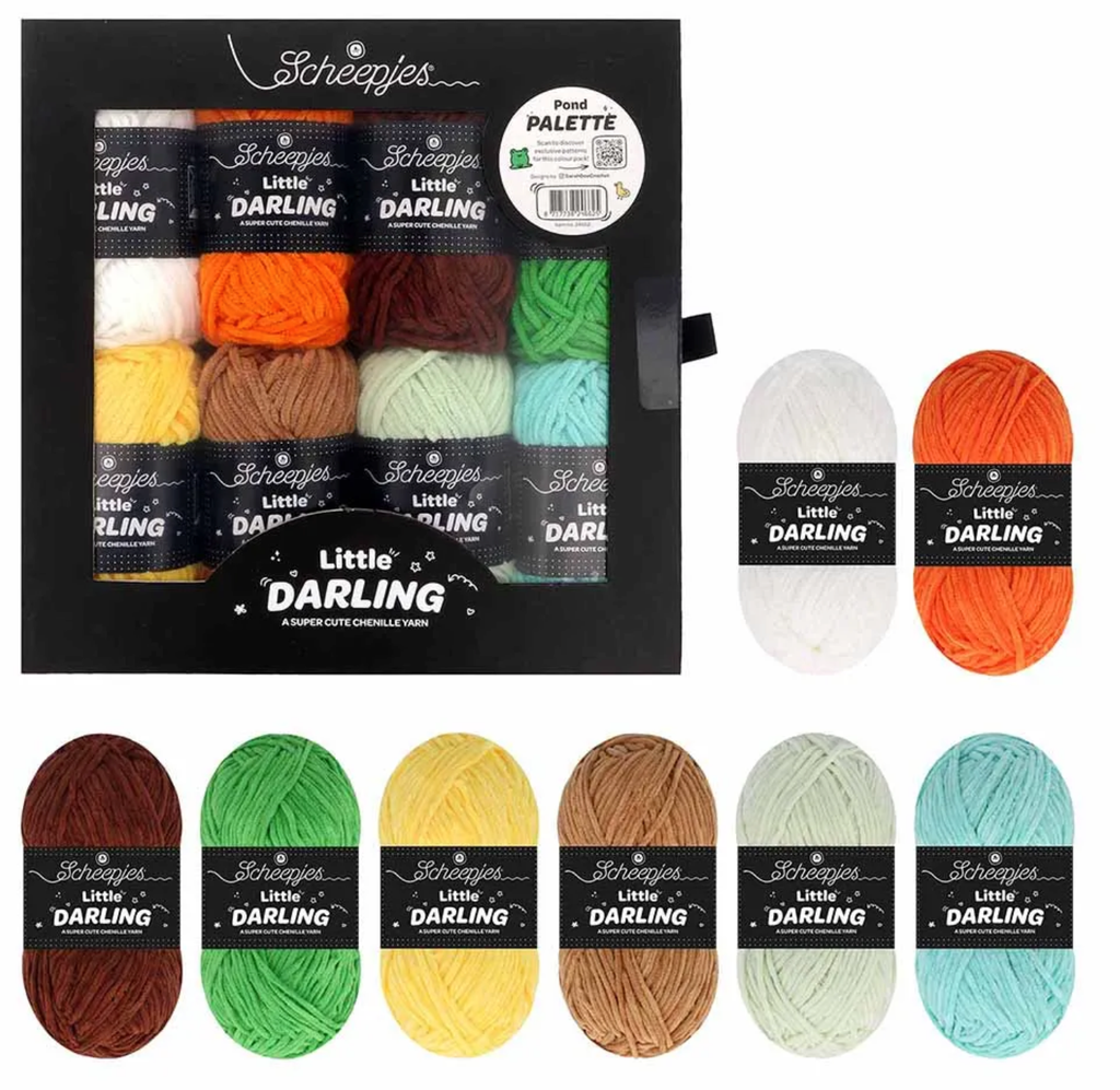 Scheepjes Little Darling colour pack 8x25g Pond Palet