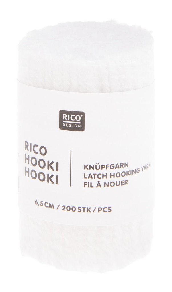 Hooki Hooki knooptouw 6,5cm wit
