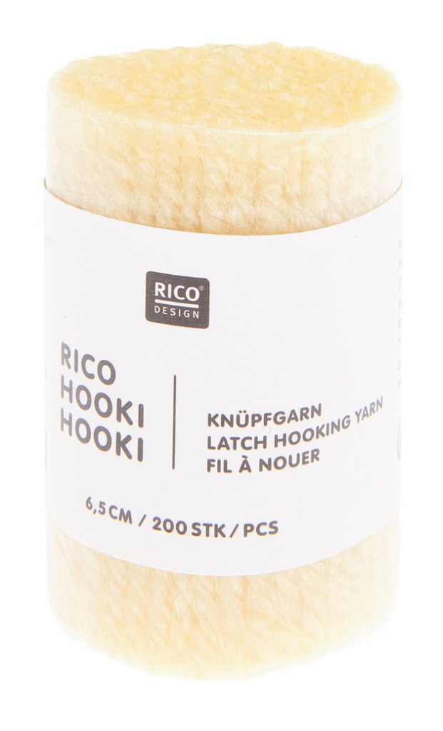 [100269] Hooki Hooki knooptouw 6,5cm lichtgeel