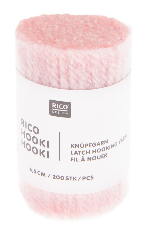 Hooki Hooki knooptouw 6,5cm lichtroos