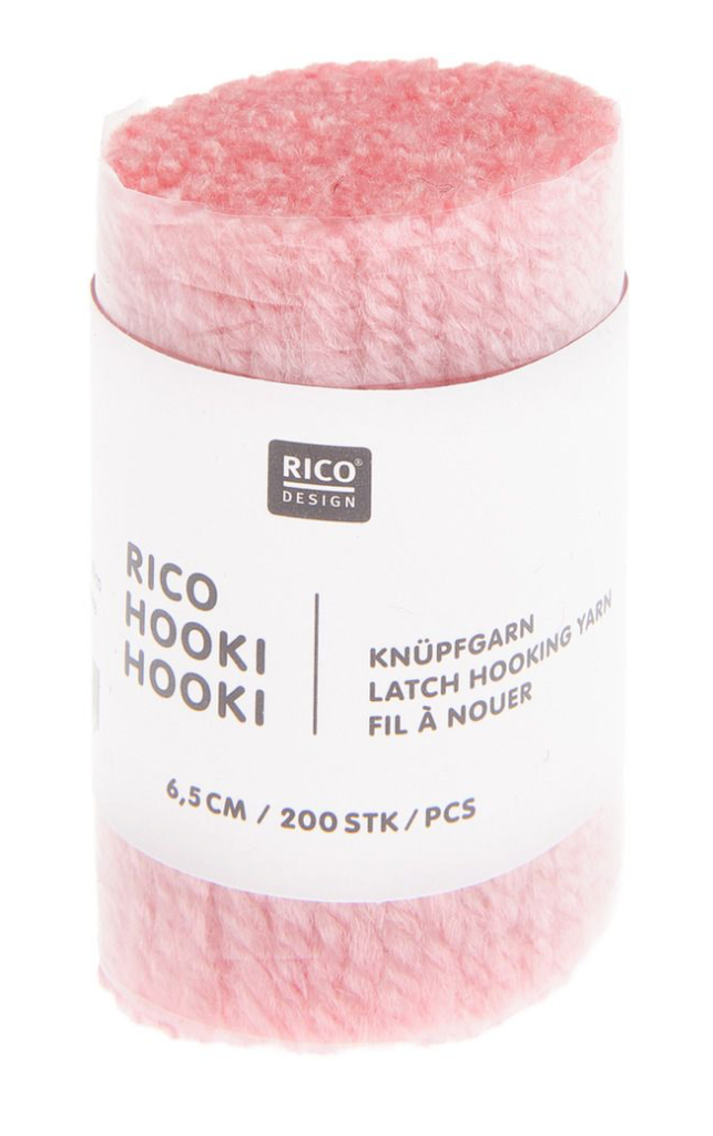 Hooki Hooki knooptouw 6,5cm roos