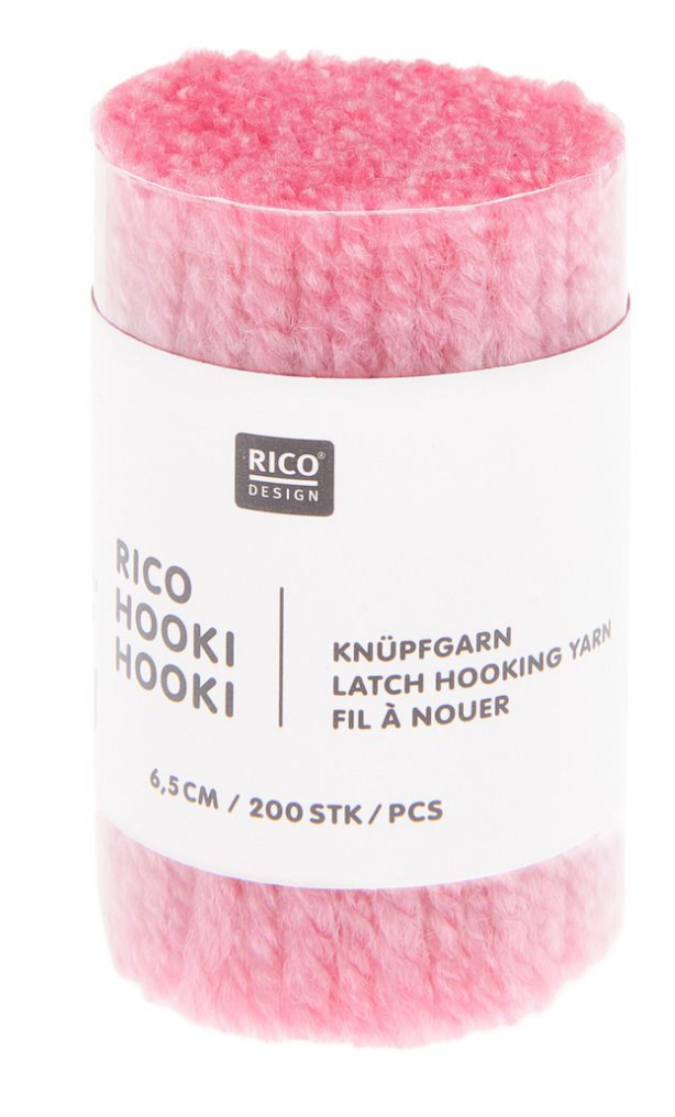 Hooki Hooki knooptouw 6,5cm bonbonroos