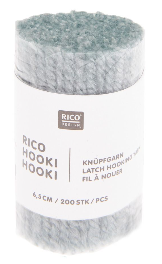 Hooki Hooki knooptouw 6,5cm ijsblauw