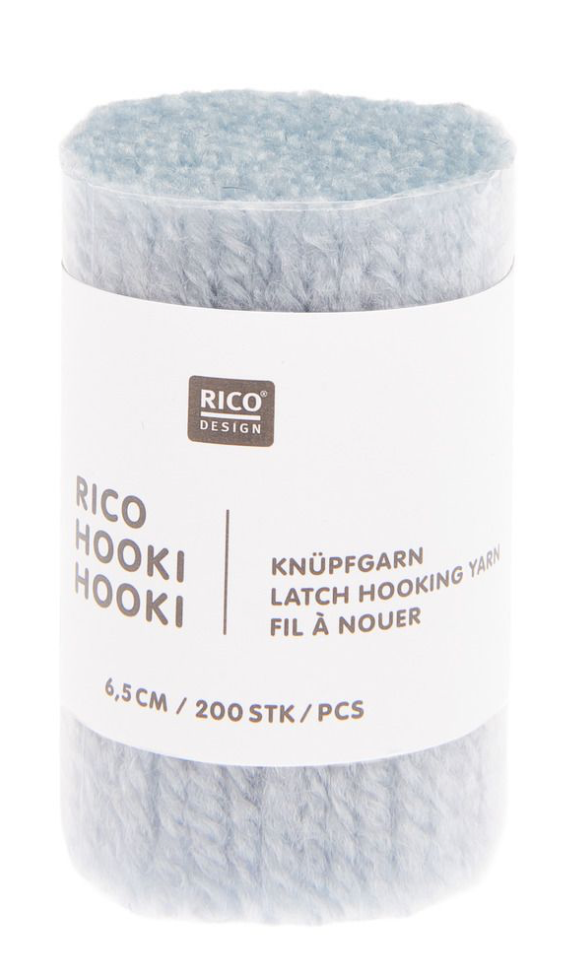 [100288] Hooki Hooki knooptouw 6,5cm lichtblauw