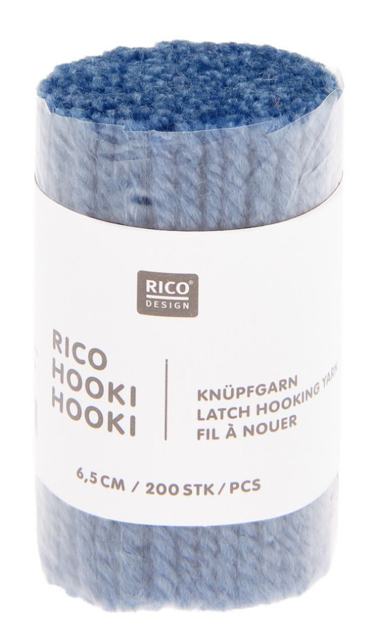 Hooki Hooki knooptouw 6,5cm oceaan