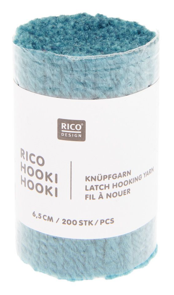 [100290] Hooki Hooki knooptouw 6,5cm Turquoise