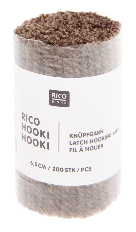 [100301] Hooki Hooki knooptouw 6,5cm bruin