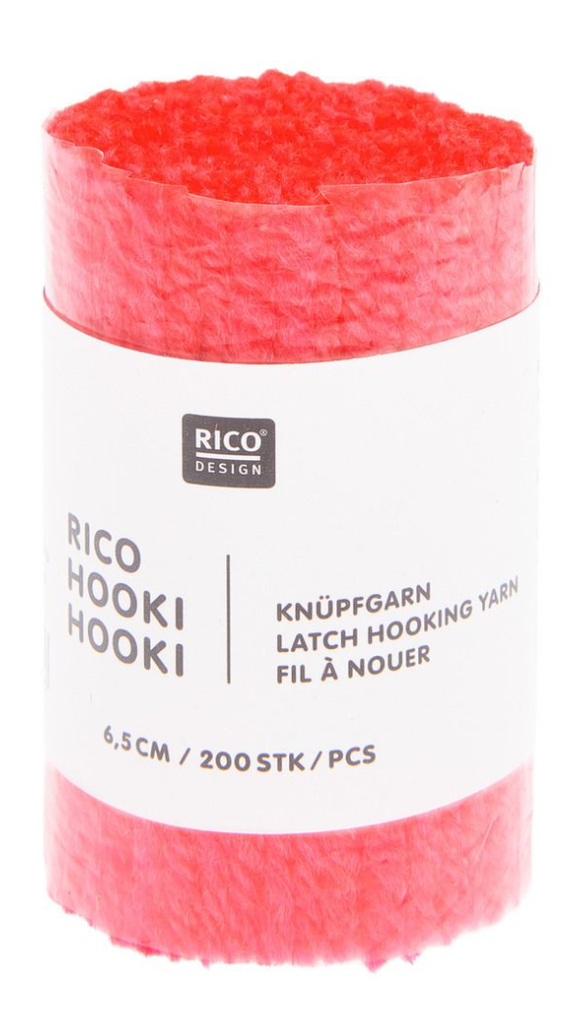 [100279] Hooki Hooki knooptouw 6,5cm neopink