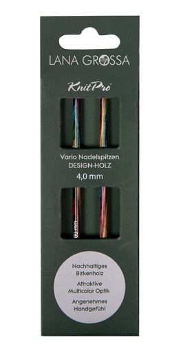 [Lana Grossa] Verwisselbare naaldpunten VARIO hout 18 7.0mm